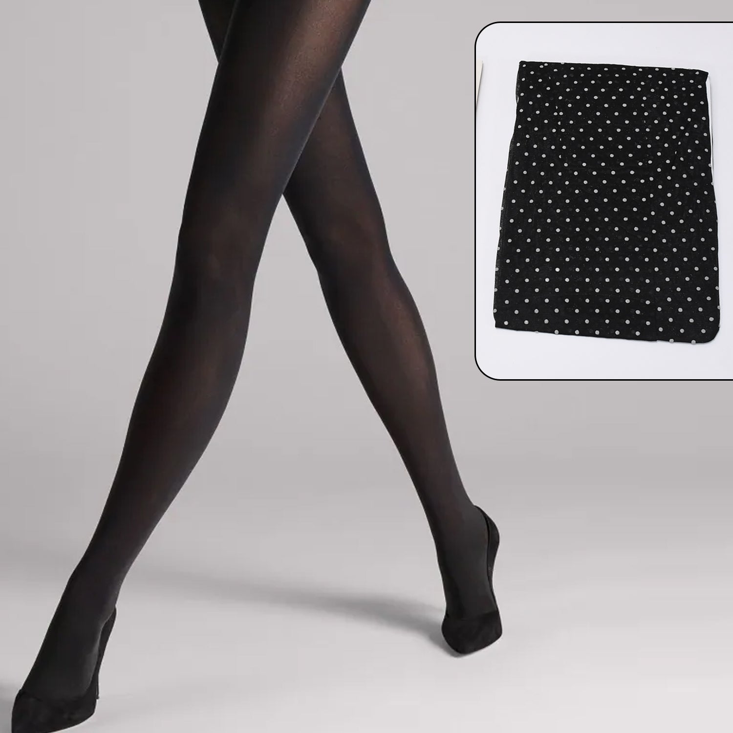 6489 Body Stocking Cloth White Dot Design Stocking Cloth With ELASTIC CLOTH , BEST SOFT MATERIAL CLOTH DeoDap 6489 Body Stocking Cloth White Dot Design Stocking Cloth With ELASTIC CLOTH , BEST SOFT MATERIAL CLOTH DeoDap